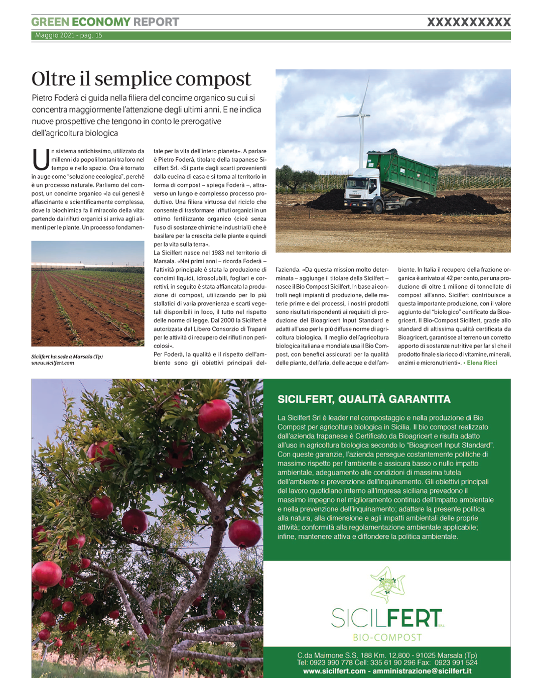 Oltre il semplice compost - Green Economy Report
